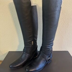 Vince Camuto Black Over the Knee Boots